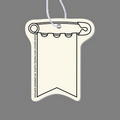 Paper Air Freshener Tag - Baby Pin Banner